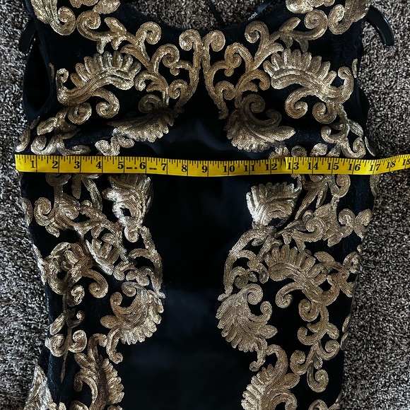 TADASHI SHOJI EVENING cocktail GOWN Dress New - Picture 9 of 11